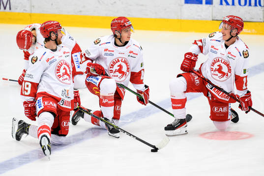 Troja-Ljungbys Victor Romfors, Victor Öhman och Oscar