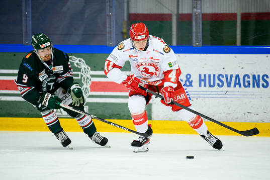 Tingsryds Jakob Heljemo och Troja-Ljungbys  Victor Öhman