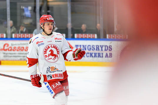 Troja-Ljungbys Jesper Emanuelsson jublar