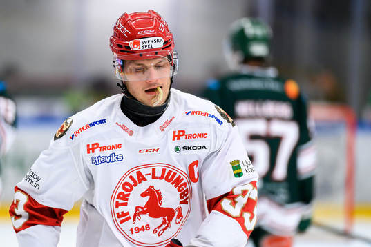 Troja-Ljungbys  Daniel Karlsson Thörnros deppar
