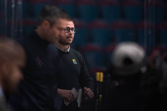 Södertäljes tränare Dennis Bozic