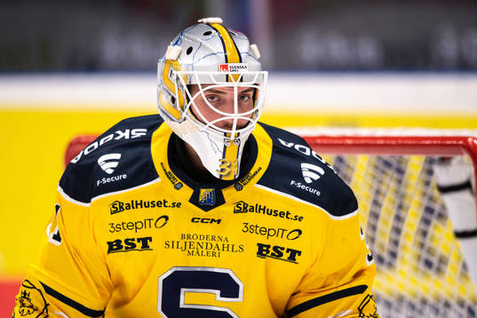Södertäljes målvakt Nikita Tolopilo