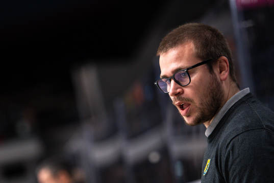 Södertäljes tränare Dennis Bozic