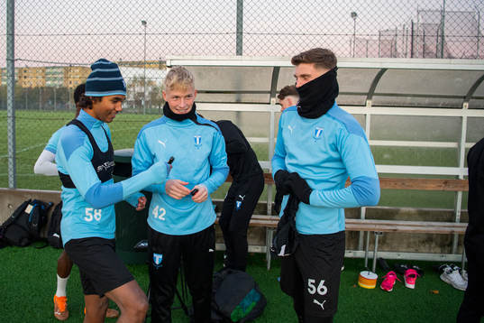 August Sandström, Melker Widell och Lorik Konjuhi