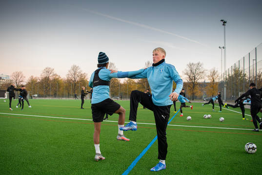 August Sandström och Melker Widell