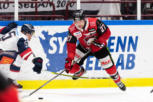 Malmö Redhawks Ponthus Westerholm och Linköpings Max
