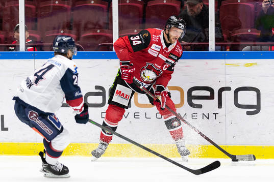 Malmö Redhawks Carl Söderberg och Linköpings Elliot