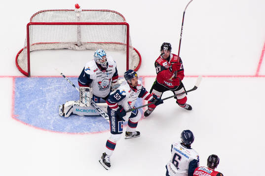 Malmö Redhawks Ponthus Westerholm mot Linköpings Eddie