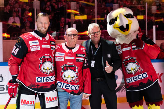 Malmö Redhawks Carl Söderberg, Åke Kullamn och sportchef