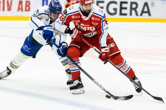 Leksands Jon Knuts och Timrås Robin Hanzl