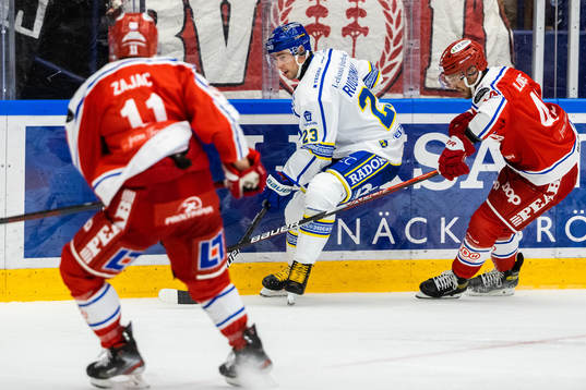 Leksands Mikael Ruohomaa och Timrås Jacob Blomqvist