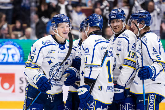 Leksands Emil Heineman jubel