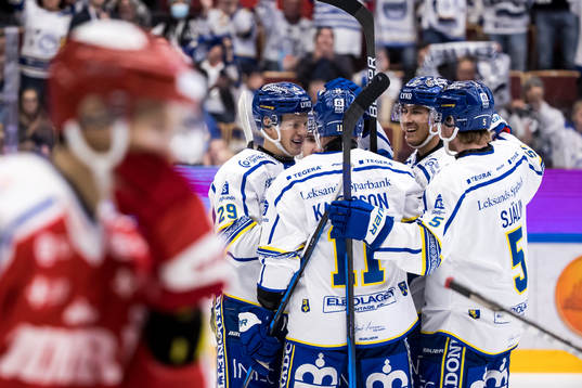 Leksands Emil Heineman jubel