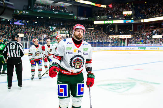 Frölundas Jan Mursak jublar