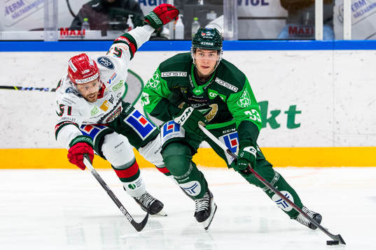 Frölundas Mats Rosseli Olsen och Färjestads Albert