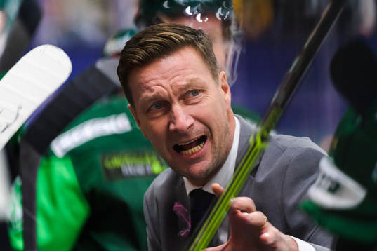 Färjestads tränare Johan Pennerborn