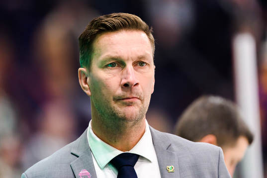 Färjestads tränare Johan Pennerborn