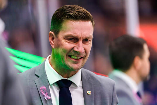Färjestads tränare Johan Pennerborn