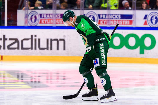 Färjestads Pontus Widerström deppar