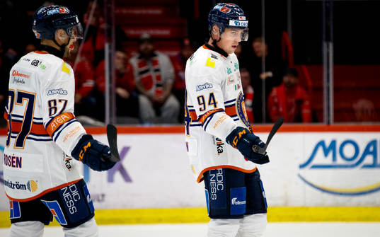 Växjös Robert Rosén och Joel Persson deppar