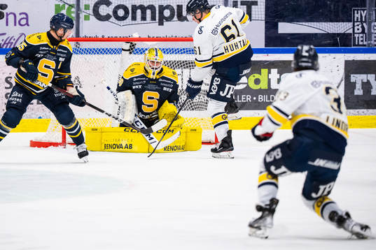 Södertäljes målvakt Fredrik Bergvik