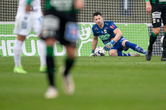 Varbergs målvakt Stojan Lukic