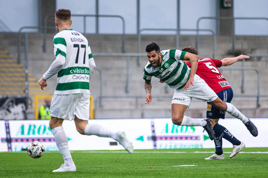Västerås Pedro Ribeiro och Örgrytes Anton Lans