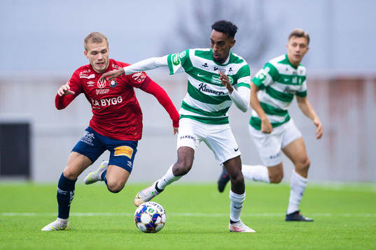 Örgrytes Hampus Dahlqvist och Västerås Taha Abdi Ali