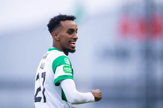 Västerås Taha Abdi Ali jublar