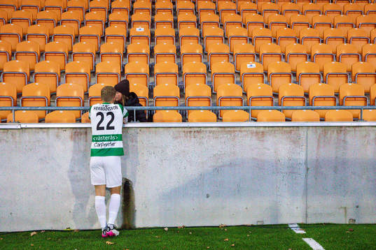 Västerås Daniel Hermansson deppar