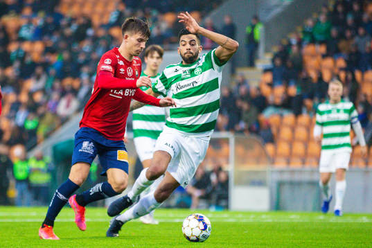 Örgrytes Daniel Paulson och Västerås Pedro Ribeiro