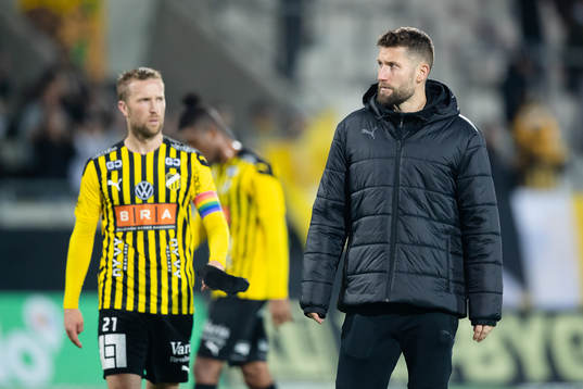 Häckens Joona Toivio deppar