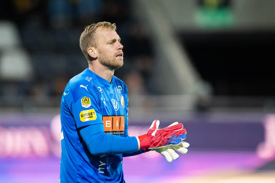 Häckens målvakt Peter Abrahamsson