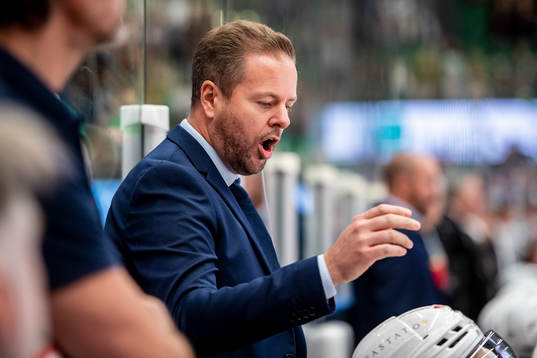 Djurgårdens tränare Mikael Aaro