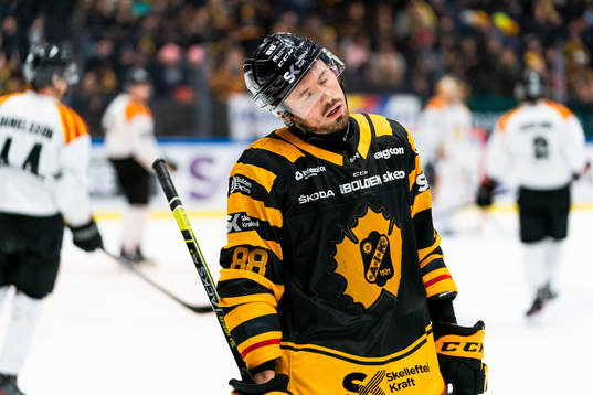 Skellefteås Jayce Hawryluk deppar