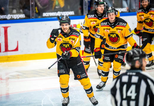 Luleås Konstantin Komarek jublar