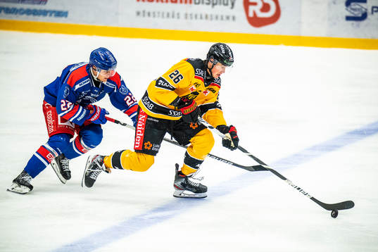 Oskarshamns John Dahlström och Luleås Radek Muzik