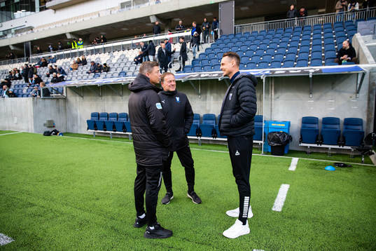 Malmö FFs huvudtränare Jon Dahl Tomasson, assisterande
