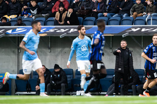 Malmö FFs huvudtränare Jon Dahl Tomasson