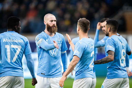 Malmö FFs Jo Inge Berget jublar