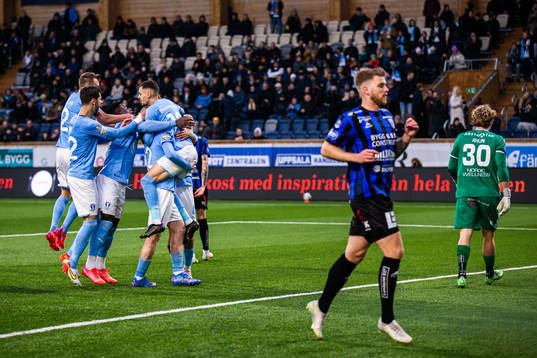 Malmö FFs Jo Inge Berget jublar