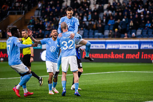 Malmö FFs Jo Inge Berget jublar