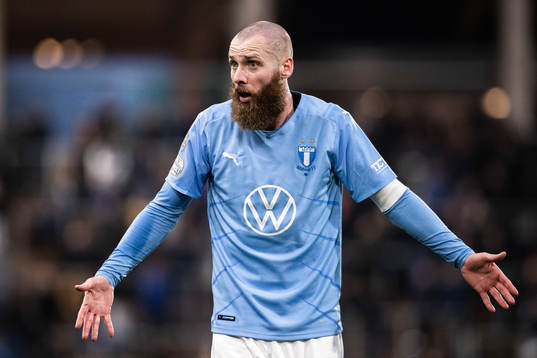 Malmö FFs Jo Inge Berget deppar
