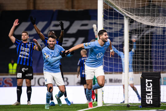 Malmö FFs Antonio Colak jublar