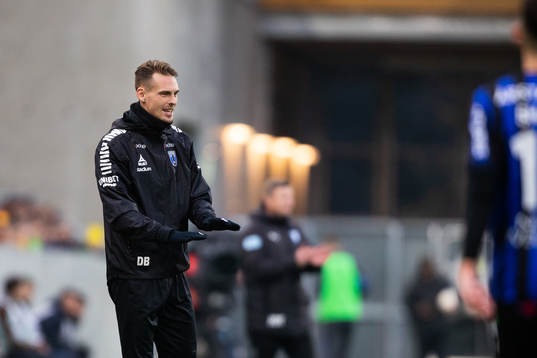 Sirius tränare Daniel Bäckström