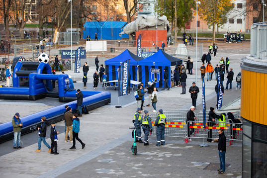 Arenatorget utanför Studenternas