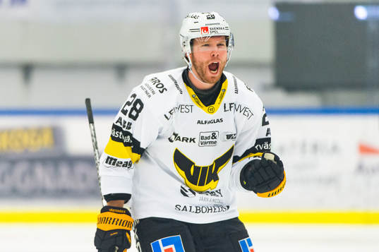 Västerås Lukas Zetterberg jublar