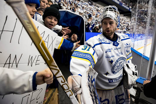 Leksands målvakt Kasimir Kaskisuo