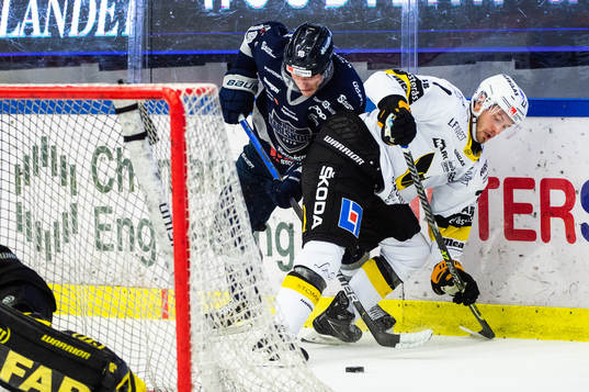 Karlskogas Aleksi Rekonen och Västerås Ludvig Jardeskog