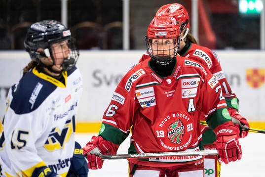 s Linnea Andersson och Modos Marion Allemoz